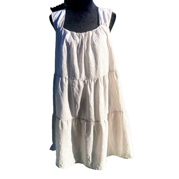 Andree By Unit Boho Smock Dress Size 2XL Loose fitting sundress Lined NWOT - Picture 2 of 12